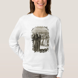 Sint-Columba die door de Druïden wordt gechanteer T-shirt