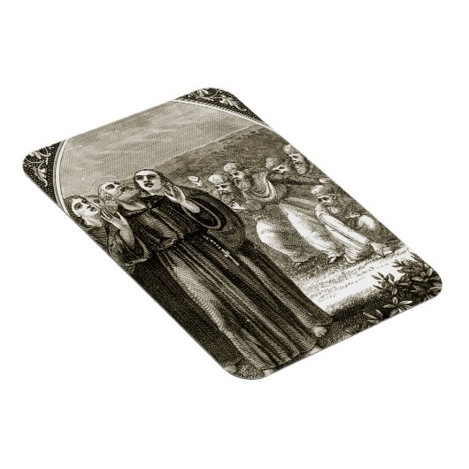 Sint-Columba die door de Druïden wordt gechanteerd Magneet (Rechterzijde)