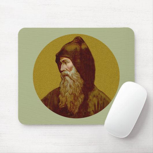 Sint-Cyril de monk (M 002) horizontaal Muismat (Met muis)