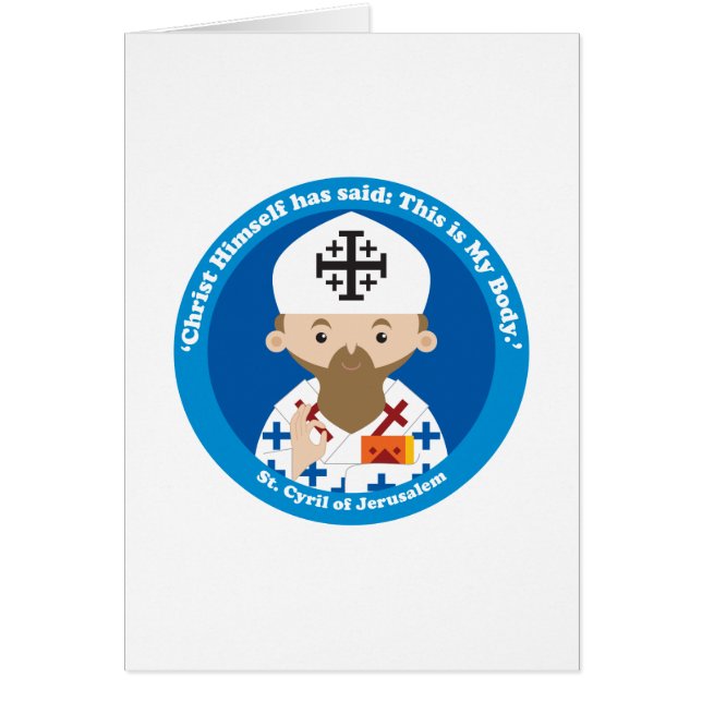 Sint-Cyril van Jeruzalem (Voorkant)