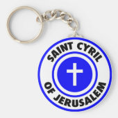 Sint-Cyril van Jeruzalem Sleutelhanger (Voorkant)