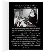 Sint Damien van het wenskaart Molokai (Binnen (Rechts))