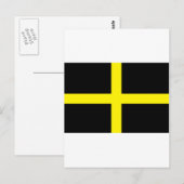 Sint David's Day Flag Briefkaart (Voorkant / Achterkant)
