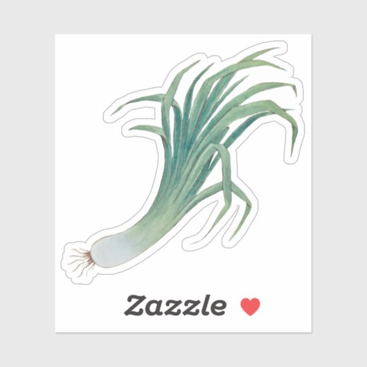 Sint David's Day Leek Contour Sticker (fL) (Vel)
