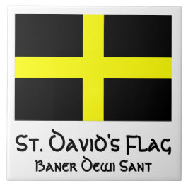 Sint-David's vlag Tegeltje