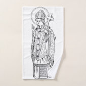Sint Deiniol Abt en Bisschop Bad Handdoek (Handdoek)
