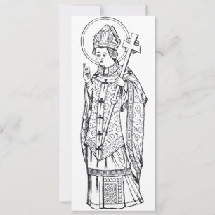 Sint Deiniol Abt en Bisschop Kaart