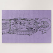 Sint Deiniol Abt en Bisschop Legpuzzel (Horizontaal)