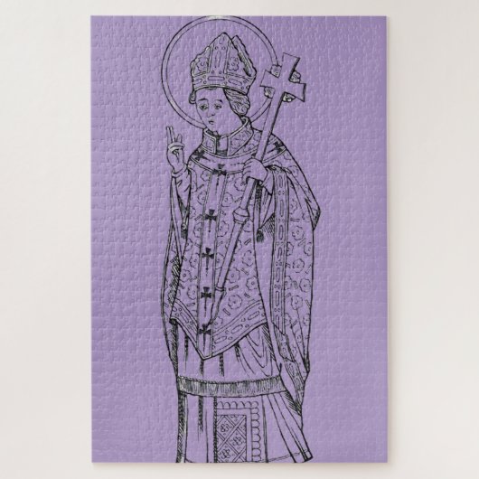 Sint Deiniol Abt en Bisschop Legpuzzel (Verticaal)