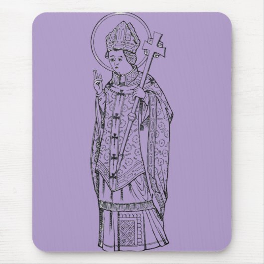 Sint Deiniol Abt en Bisschop Muismat (Voorkant)