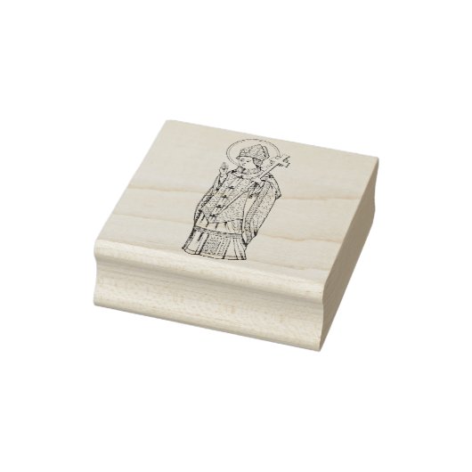 Sint Deiniol Abt en Bisschop Rubberstempel (Stempel)