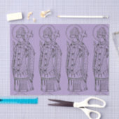 Sint Deiniol Abt en Bisschop Tissuepapier (Craft)