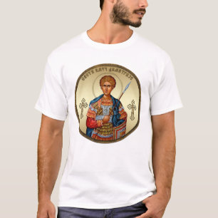 Sint Demetrius icoon srb T-shirt