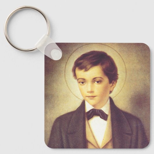 Sint Dominic Savio leerling van John Bosco Sleutelhanger (Voorkant)