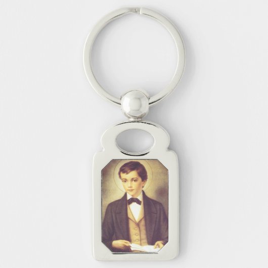 Sint Dominic Savio leerling van John Bosco Sleutelhanger (Voorkant)