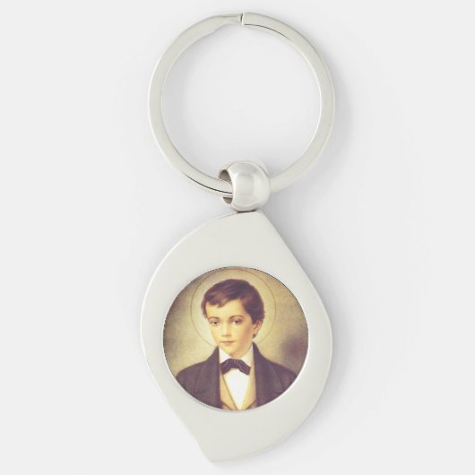 Sint Dominic Savio leerling van John Bosco Sleutelhanger (Voorkant)