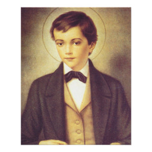 Sint-Dominic Savio-student van John Bosco Perfect Poster