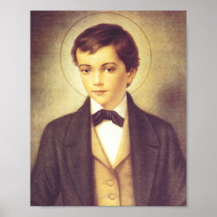 Sint-Dominic Savio-student van John Bosco Poster