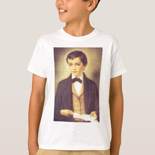 Sint-Dominic Savio-student van John Bosco T-shirt (Voorkant)