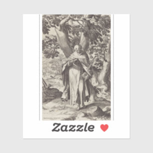Sint-Dominicus Castiliaanse katholieke priester Sticker