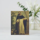 Sint Dominicus de Guzman Briefkaart (Staand voorkant)