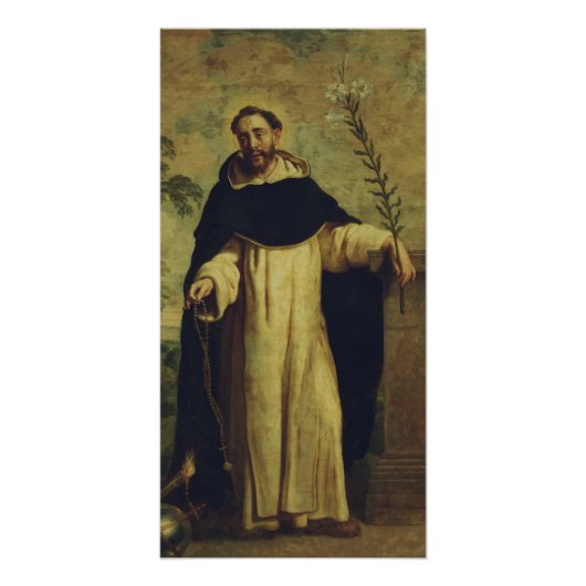 Sint Dominicus de Guzman Perfect Poster (Voorkant)