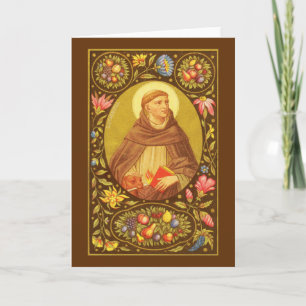Sint Dominicus de Guzman (PM 02) Lege Wenskaart Kaart