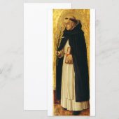 Sint-Dominicus door Carlo Crivelli (Voorkant / Achterkant)