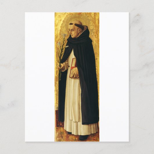 Sint-Dominicus door Carlo Crivelli Flyer (Voorkant)