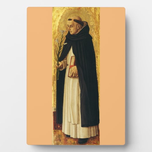 Sint-Dominicus door Carlo Crivelli Fotoplaat (voorkant)