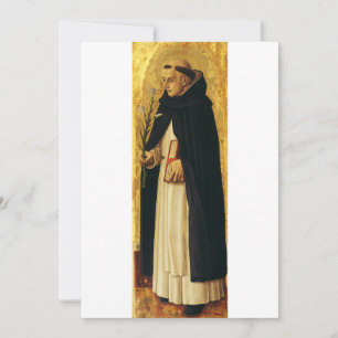 Sint-Dominicus door Carlo Crivelli Kaart