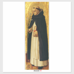 Sint-Dominicus door Carlo Crivelli Sticker