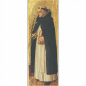 Sint-Dominicus door Carlo Crivelli Sticker (Voorkant)