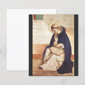 Sint-Dominicus door Fra Angelico Renaissance Kunst (Voorkant / Achterkant)