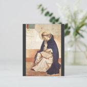 Sint-Dominicus door Fra Angelico Renaissance Kunst (Staand voorkant)