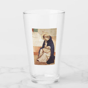 Sint-Dominicus door Fra Angelico Renaissance Kunst Glas