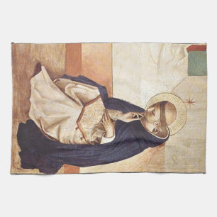 Sint-Dominicus door Fra Angelico Renaissance Kunst Theedoek