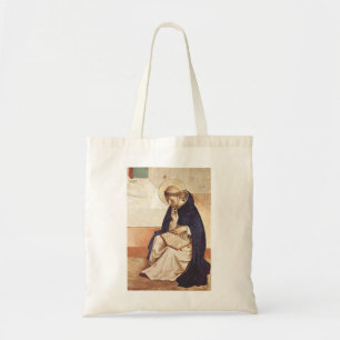 Sint-Dominicus door Fra Angelico Renaissance Kunst Tote Bag