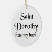 sint dorothea koffiemok keramisch ornament (Rechts)