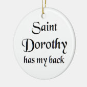 sint dorothea koffiemok keramisch ornament (Links)
