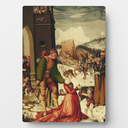 Sint Dorothy van Caesarea Fotoplaat (voorkant)