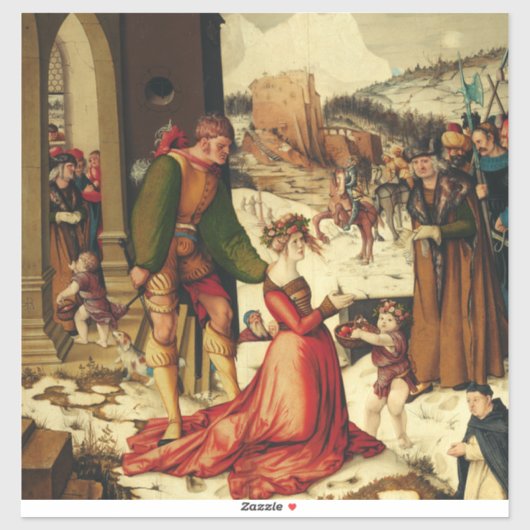 Sint Dorothy van Caesarea Sticker (Vel)