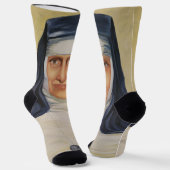 Sint Dulce van de Armen Sokken (Gebogen)