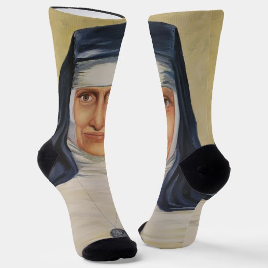 Sint Dulce van de Armen Sokken (Gebogen)