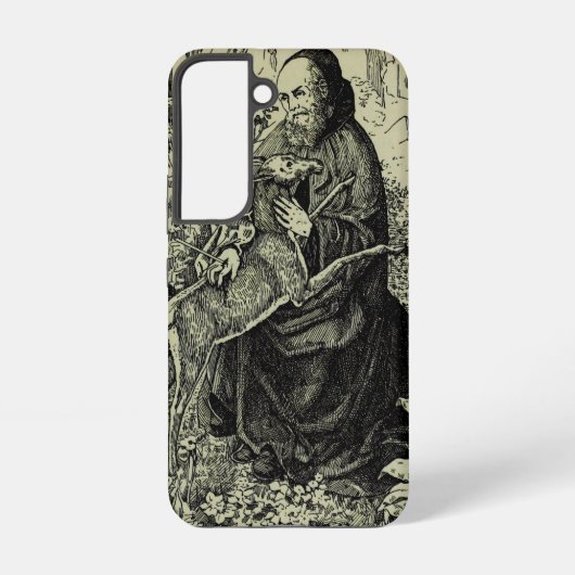 Sint-Egidius de Heremiet Samsung Galaxy Hoesje (Achterkant)