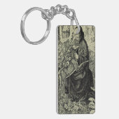 Sint-Egidius de Heremiet Sleutelhanger (Voorkant Links)