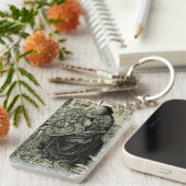 Sint-Egidius de Heremiet Sleutelhanger (Voorkant Rechts)