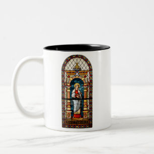 Sint Elisabeth van Hongarije Premium Middeleeuwse  Tweekleurige Koffiemok