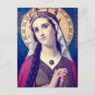 Sint Elisabeth van Hongarije Premium Romantische S Briefkaart