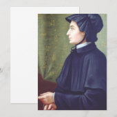Sint Elizabeth Ann Seton Kaart (Voorkant / Achterkant)